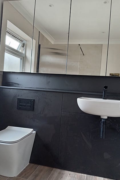 Shower room renovation